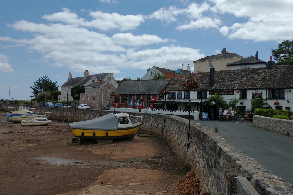The Anchor Inn and Cockwood Harbour Devon