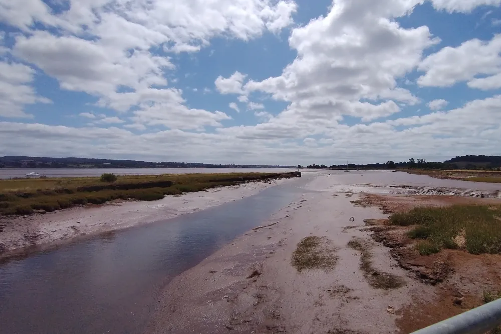 South West Coast Path between Exeter and Dawlish in Devon
