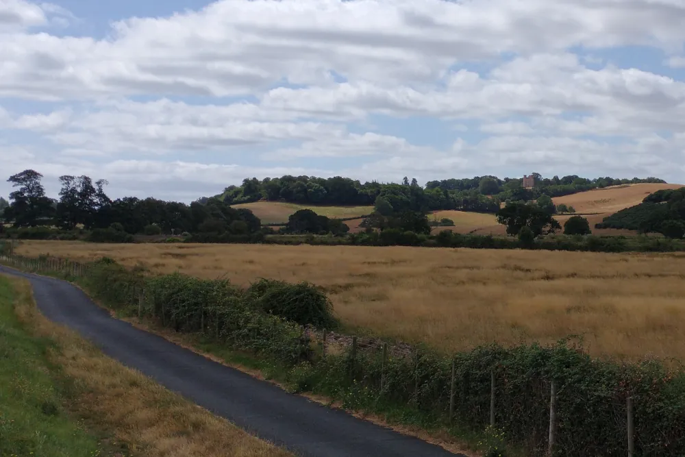 South West Coast Path near Powderham Castle